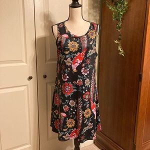 Camisa dress with side pockets size large NWT